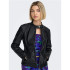 Chaqueta Only Polipiel Faux Leather Black Mujer