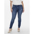Vaqueros Only Carwilly Reg Skinny Jeans Tai Medium Blue Denim Mujer