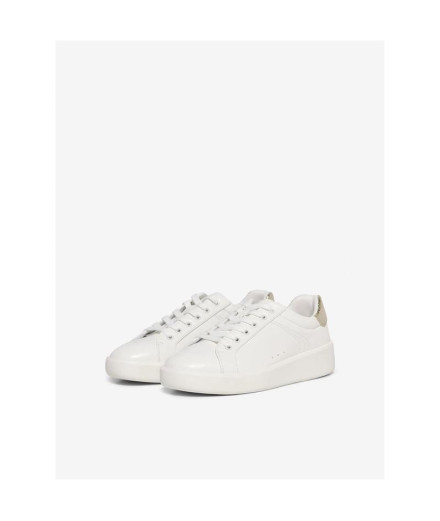 Zapatillas ONLY Onlsoul-4 Pu White Mujer