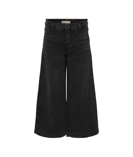 Vaqueros Only Kogcomet Wide Pim528 Washed Black Mujer