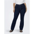 Vaqueros Only Carsally Flared Jeans Dark Blue Denim Mujer
