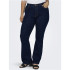 Vaqueros Only Carsally Flared Jeans Dark Blue Denim Mujer