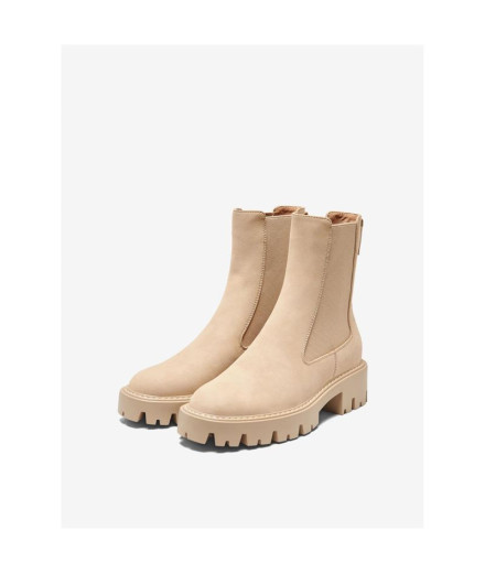 Botas Only betty-1 Nubuck Pu - Camel Mujer