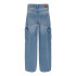 Vaqueros Only Kogharmony Wide Cargo Carrot Pim Light Blue Denim Mujer