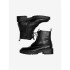 Botas Only bold-17 Pu Lace Up - Black Mujer