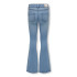 Pantalón Only Kogroyal Life Reg Flared Pim020 Light Blue Denim Mujer