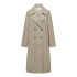 Chaqueta Only wembley Ovsize Coat Weathered Teak Mujer