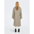 Chaqueta Only wembley Ovsize Coat Weathered Teak Mujer