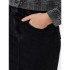 Falda Only bianca Midi Washed Black Mujer