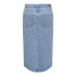 Falda Only bianca Midi Rea Light Blue Denim Mujer
