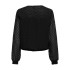 Camiseta Only Onlelmira Life New Dobby Black Mujer