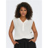 Camiseta Only Carjette Life Cloud Dancer Mujer
