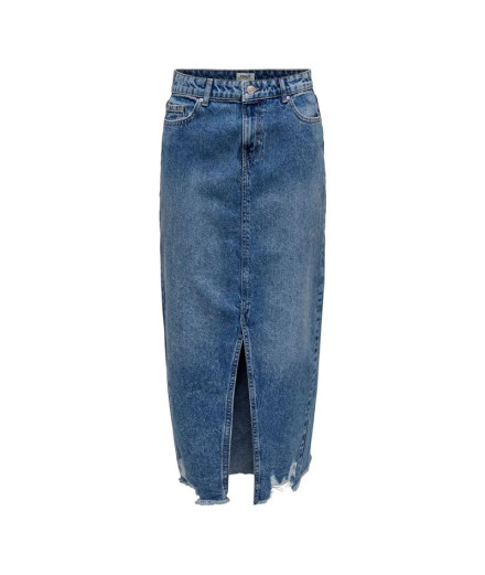 Falda Only emma Life Rg g Pim316 Medium Blue Denim Mujer
