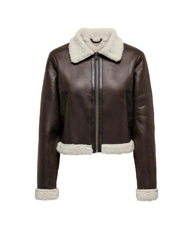 Chaqueta Only betty Bonded Zip Inv Mole Mujer