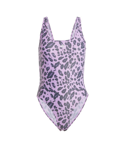 Bañador de Natación adidas Essentials Animal Print U-Back...