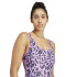 Bañador de Natación adidas Essentials Animal Print U-Back Swimsuit Mujer Morado