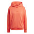 Sudadera adidas All Szn Fleece Loose Hoodie Mujer Rojo
