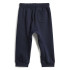 Conjunto adidas Badge Of Sport Logo Jogger Infantil Azul/Blanco