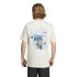 Camiseta de Montaña adidas Terrex Back Graphic Hombre Blanco