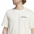 Camiseta de Montaña adidas Terrex Back Graphic Hombre Blanco