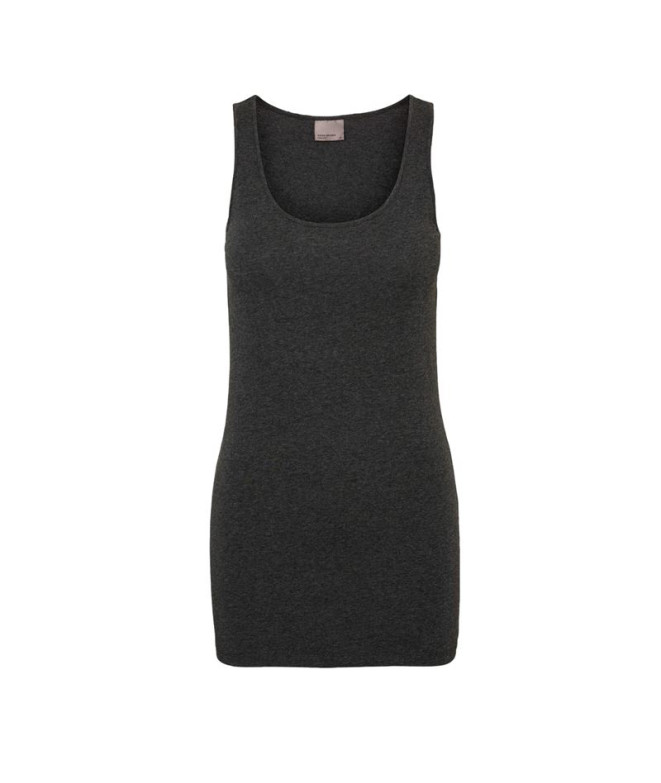 Camiseta Vero Moda maxi Myoft Long Tank Dark...