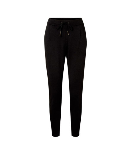 Pantalones Vero Moda eva Loosetring Black Mujer