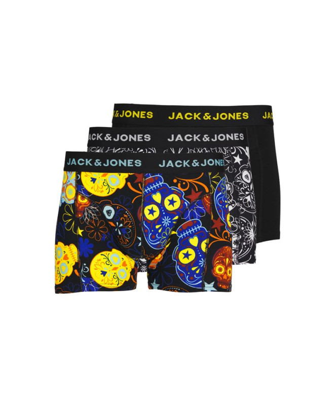 Calzoncillo Jack & Jones Jacsugar Skull 3 Pack....