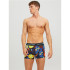 Calzoncillo Jack & Jones Jacsugar Skull 3 Pack. Hombre Black