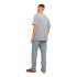 Camiseta Jack and Jones eorganic Basic O-Neck Ultimate Grey Hombre