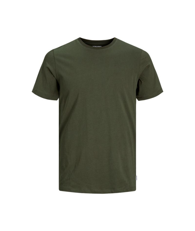 Camiseta Jack and Jones eorganic Basic Olive...