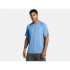 Camiseta de Fitness Under Armour Tech Textured SS Hombre Azul