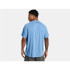 Camiseta de Fitness Under Armour Tech Textured SS Hombre Azul