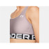 Sujetador Deportivo de Fitness Under Armour Hg Authentics Mid Branded Mujer Gris