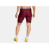 Mallas Cortos de Fitness Under Armour Hg 8In Mujer Rojo
