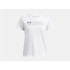 Camiseta de Fitness Under Armour Bl Pack SS Mujer Blanco
