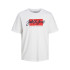 Camiseta Jack and Jones tiley Crew White Hombre