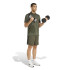 Pantalón adidas Train Essentials Pique 3-Stripes Shorts Hombre Verde Oliva