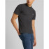 Camiseta Lee Ss Patch Logo Washed Black