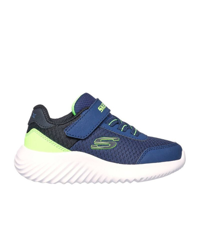 Zapatillas Skechers Bounder Marino Amarillo...