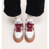 Zapatillas Victoria Seúl Efecto Piel & Serraje Mujer Rojo