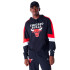 Sudadera New Era Chicago Bulls Colour Block Hombre Negro
