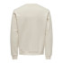 Sudadera Only & Sons Onsdan Unshed Reg Crew Neck Antique White Hombre