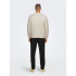 Sudadera Only & Sons Onsdan Unshed Reg Crew Neck Antique White Hombre