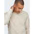 Sudadera Only & Sons Onsdan Unshed Reg Crew Neck Antique White Hombre