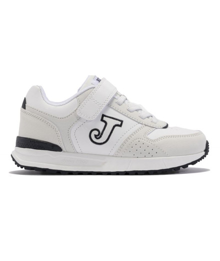 Zapatillas Joma Tornado 2433 Blanco Negro Infantil