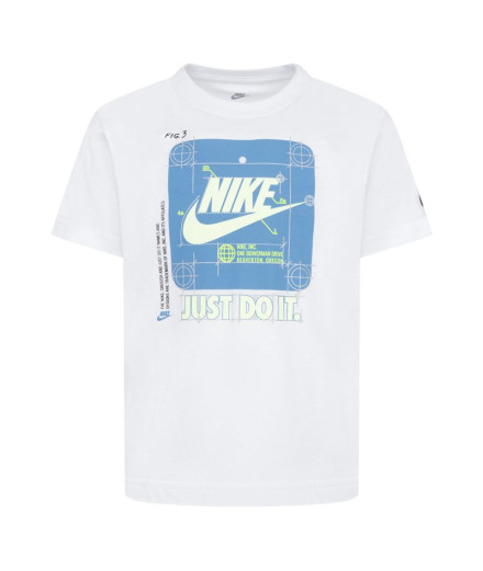 Camiseta Nike Future Utility Ss Niño Blanco
