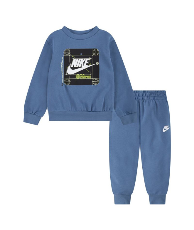 Conjunto Nike Nkb Nsw Future Utility Crew Niño...