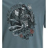 Camiseta Jack and Jones skull Rock Crew Azul Infantil
