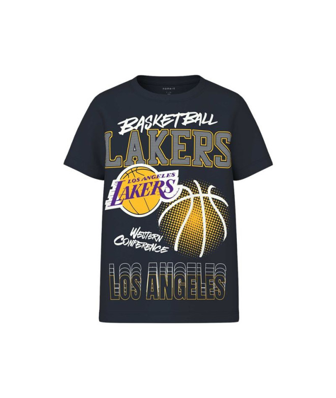 Camiseta name it mjyg Nba Box Ous Dark Sapphire...