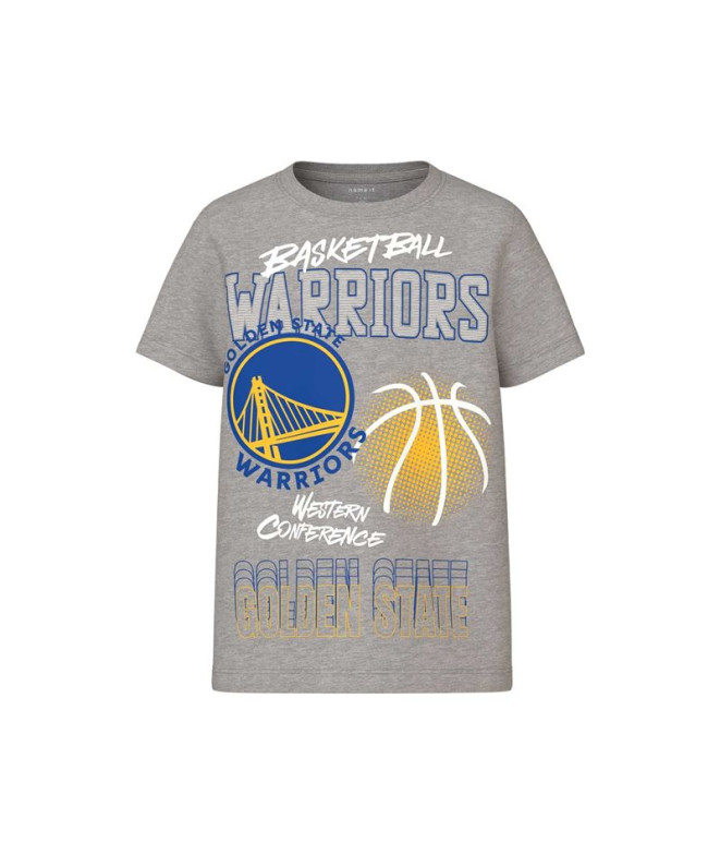 Camiseta name it mjyg Nba Box Ous Grey Melange...
